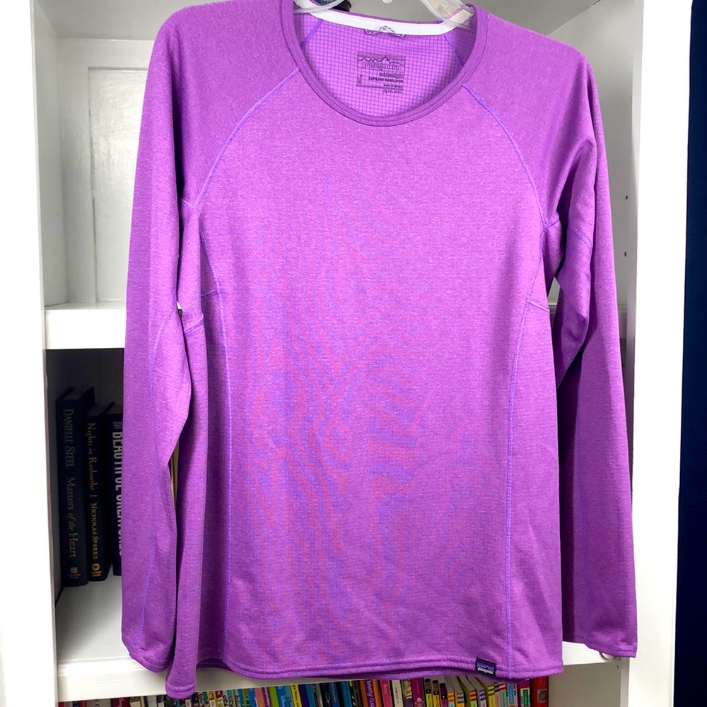Patagonia Women’s Size Medium Midweight Baselayer Polartec Purple (Item #570)